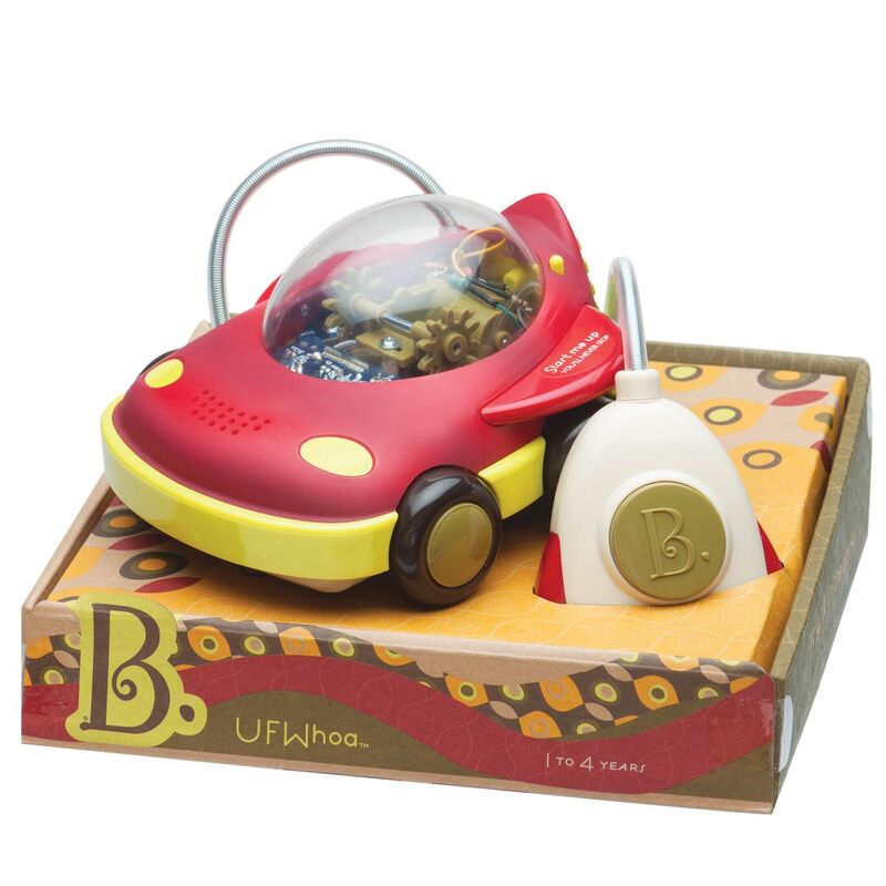 B.Toys Wheeee-mote Control UFWhoa Remote Control Vehicle with Light and Sound