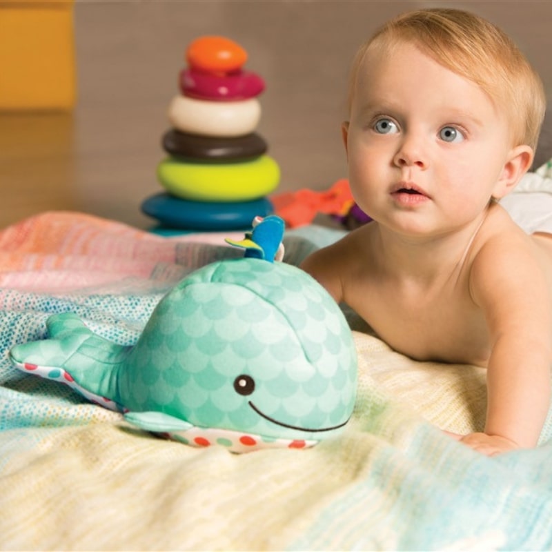 B.Toys Glowable Soothing Whale with 4 Soothing Sounds