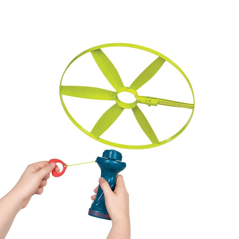 B.Toys Disc-Oh Flyers Skyrocopter with Flying Light-Up Disc