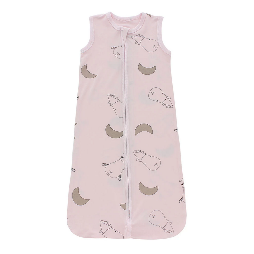 Baa Baa Sheepz Wearable Blanket Zip Sleep Bag - Big Moon & Sheepz / Pink