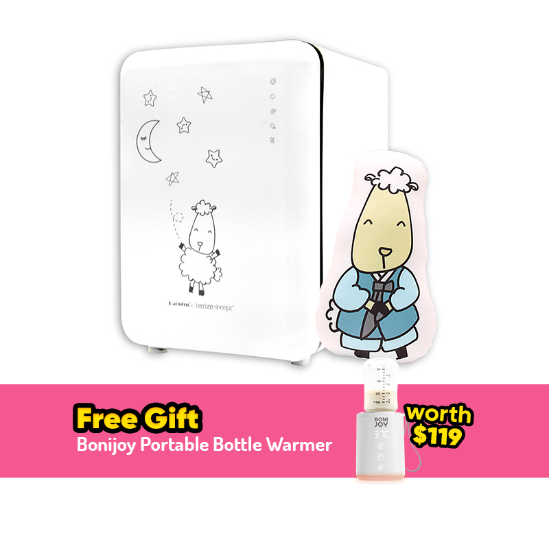 Haenim Bundle Deal: BaaBaa Sheepz x Haenim F5 Smart Flex UV Steriliser + BaaBaa Sheepz Hug Buddy Sma