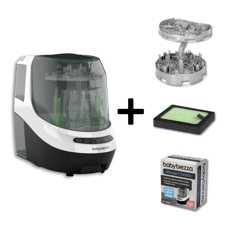 Baby Brezza Bottle Washer Complete Bundle