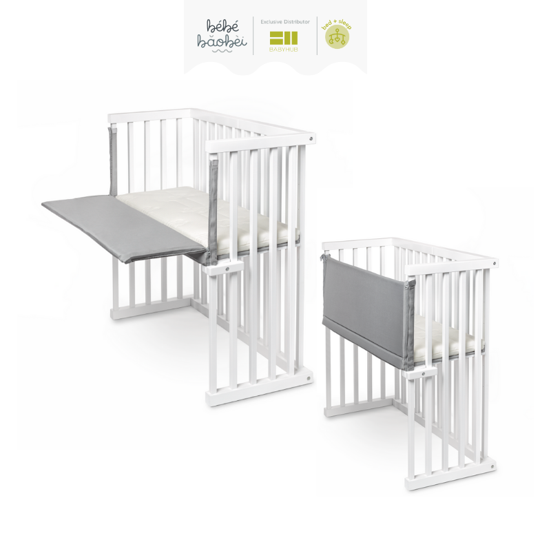 babyhub neospace bedside crib