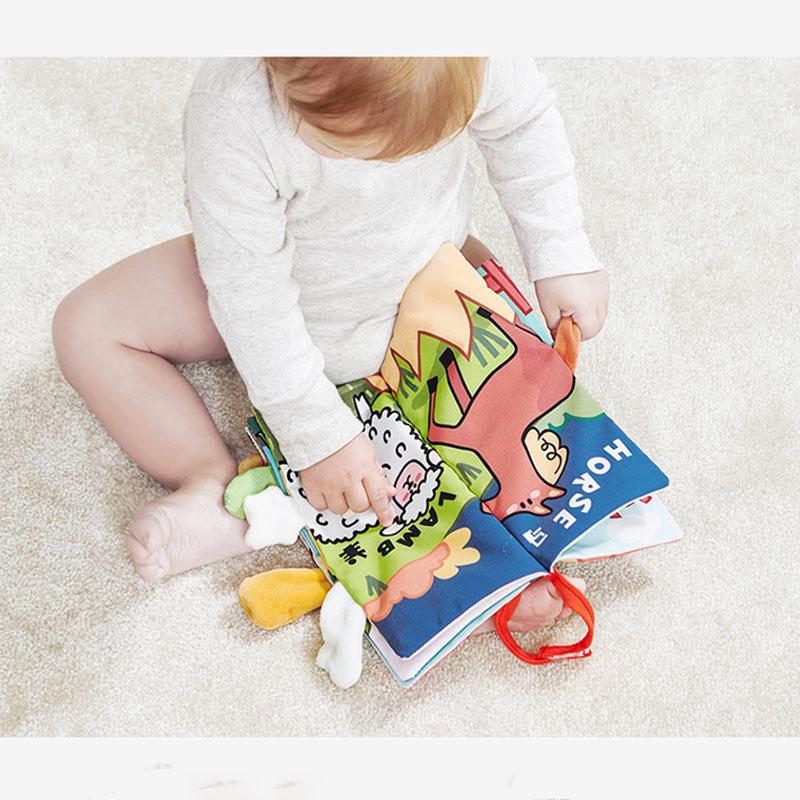 Babycare Animal Tails Cloth Book