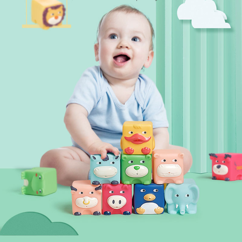 baby-fair Babycare Animal Squeeze & Stacking Blocks