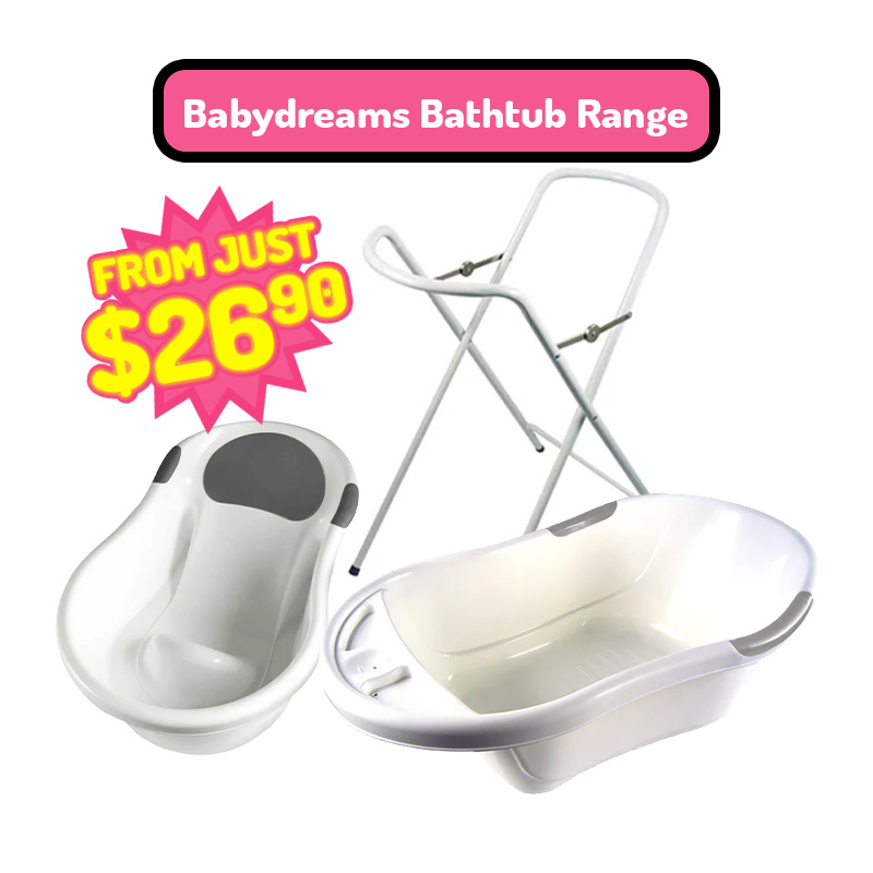 Babydreams Bathtub Range from JUST $26.90!