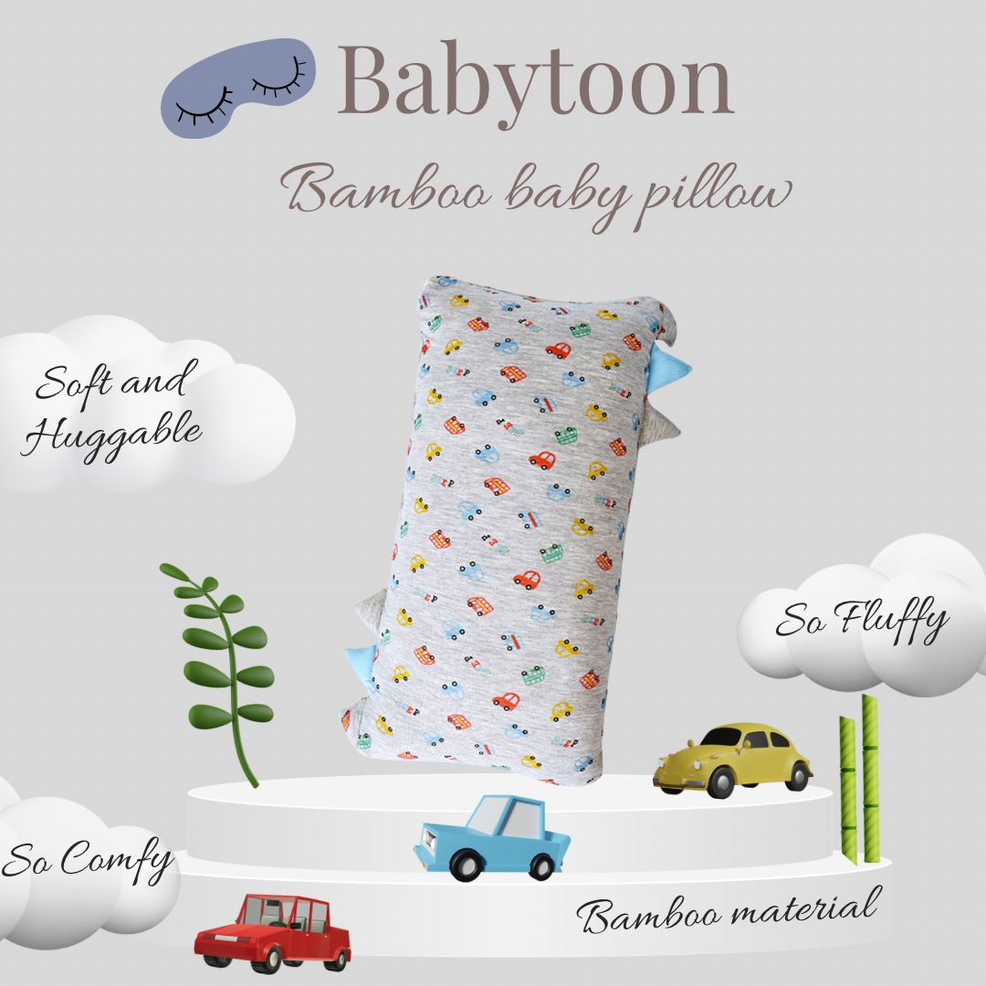 Babytoon Huggable Soft Baby Bamboo Pillow