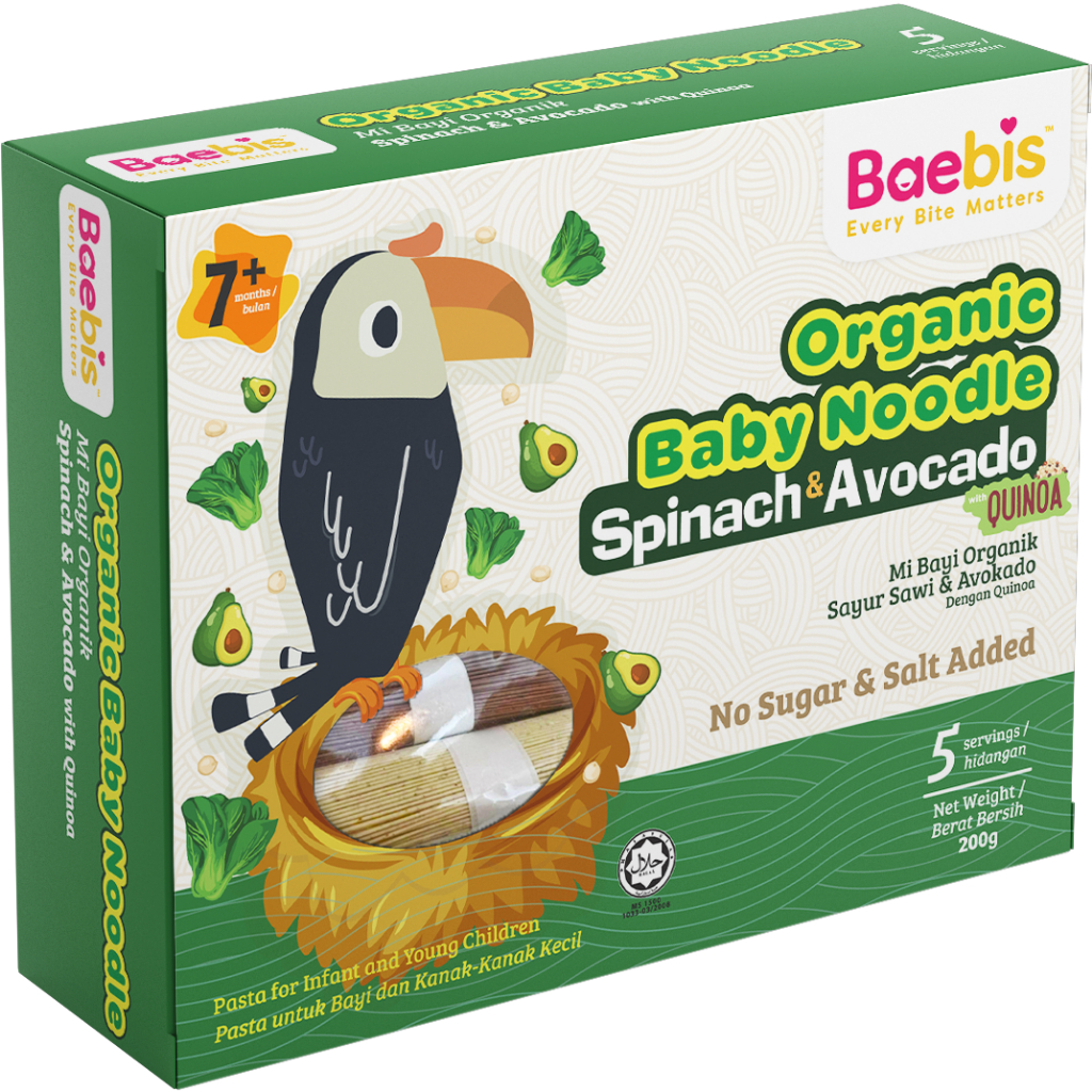 Baebis Organic Noodle (Bundle of 4)
