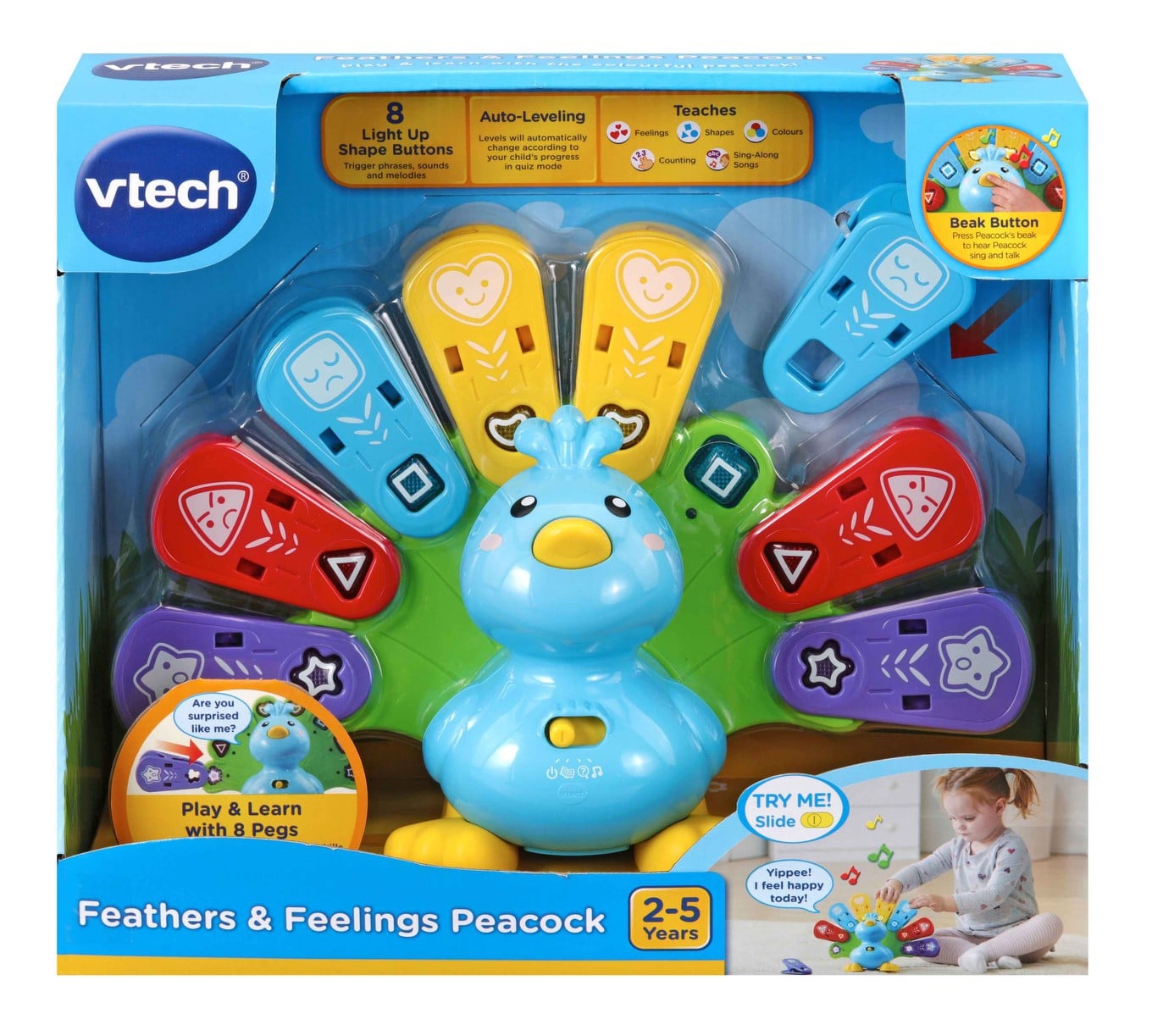 Vtech Feathers N Feeling Peacock (80-525803)