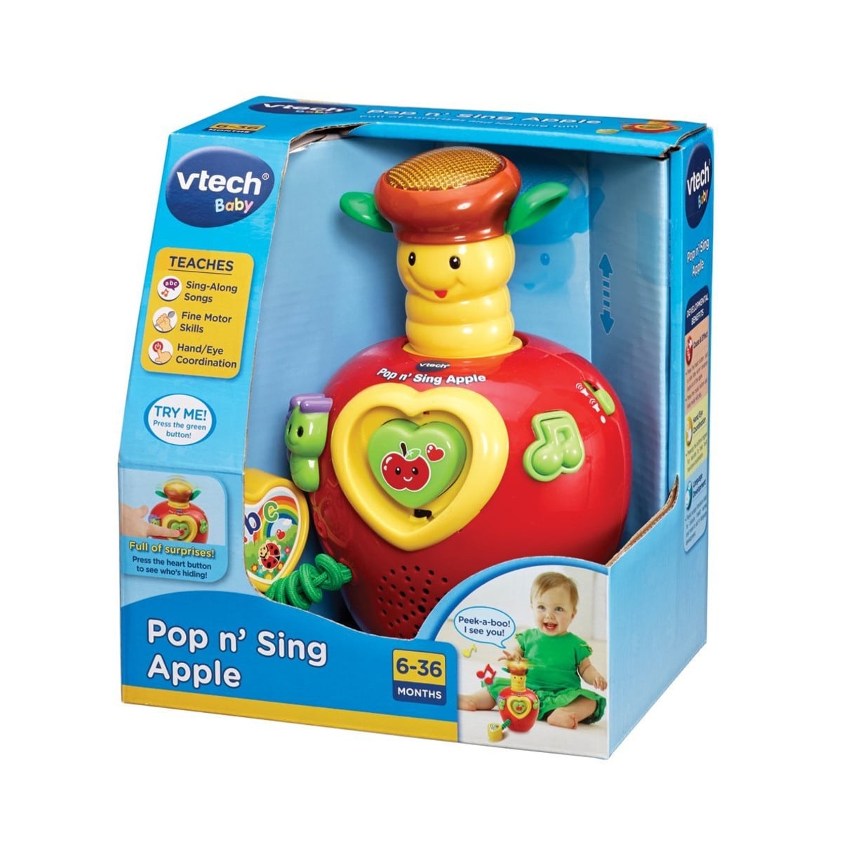 Vtech Pop N Sing Apple (80-142703)