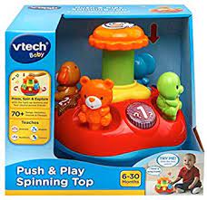Vtech Push N Play Spinning Top (80-186303)