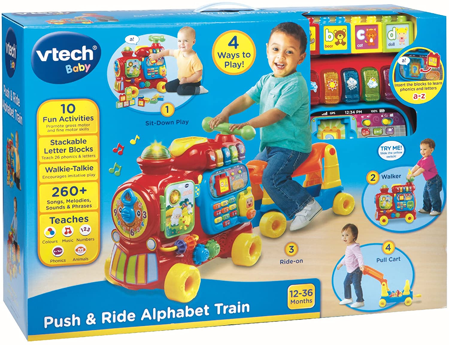 Vtech Push & Ride Alphabet Train (80-181903)