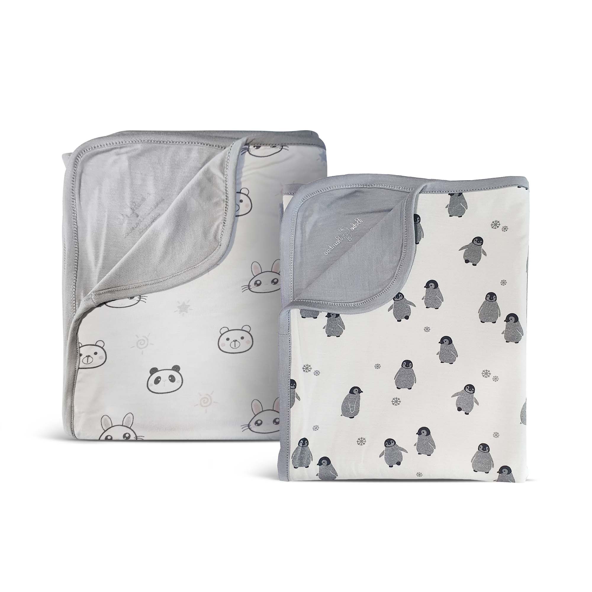 Bebe Bamboo Double Layer Bamboo Blanket (Bundle of 2)