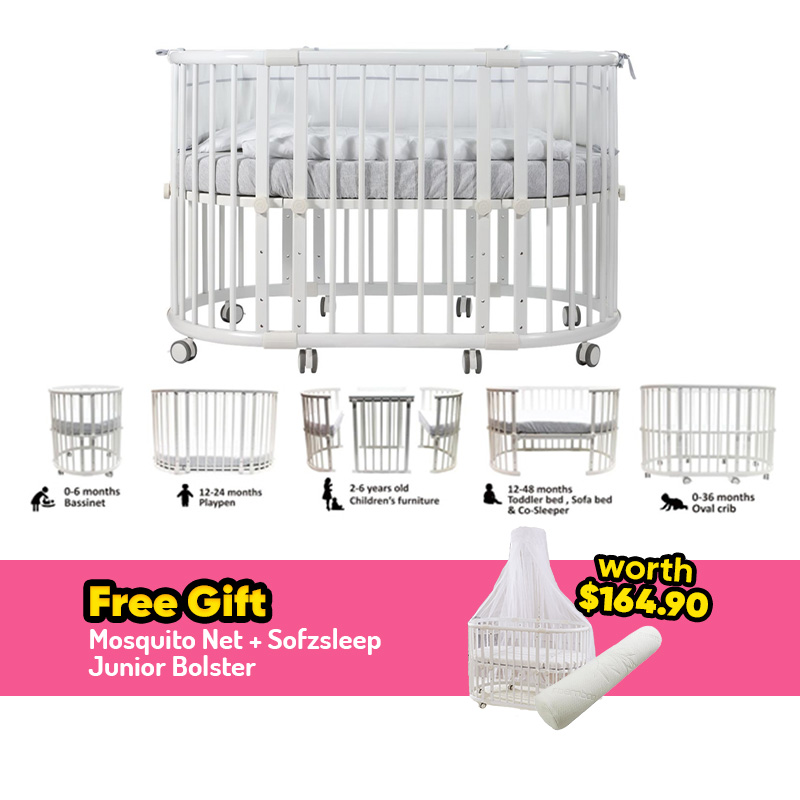 Beblum Sam Crib Bundle + FREE GIFT