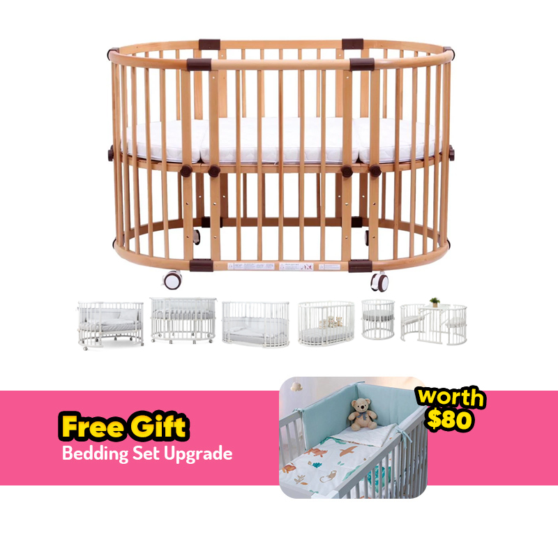 Beblum Sam Crib Bundle + FREE GIFT
