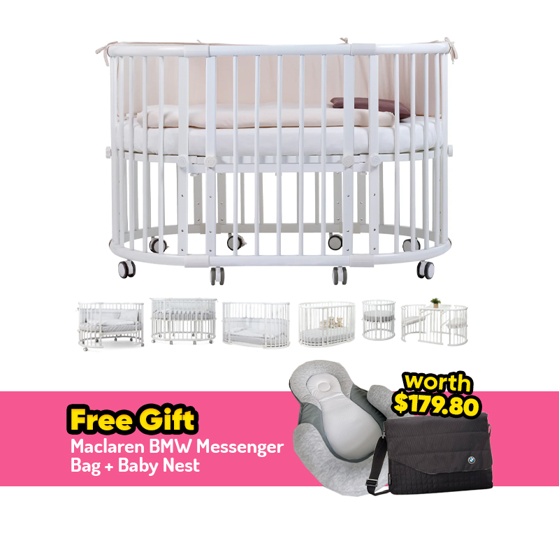 Beblum Sam Crib Bundle + FREE GIFT