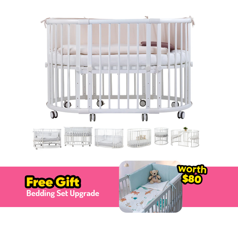 Beblum Sam Crib Bundle + FREE GIFT