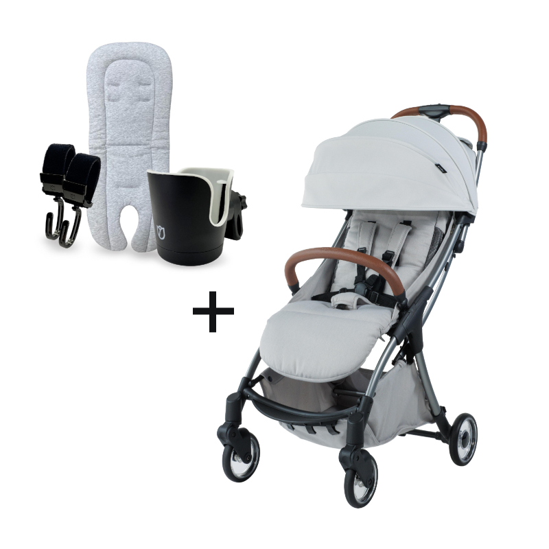 Beblum Navuto+ Auto Fold Stroller (23/24 Edition)  + Beblum Accessories Bundle