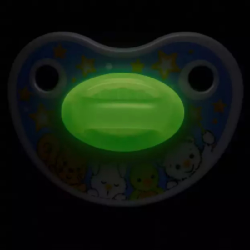 Bibi Soother Dental Silicone Glow in the Dark