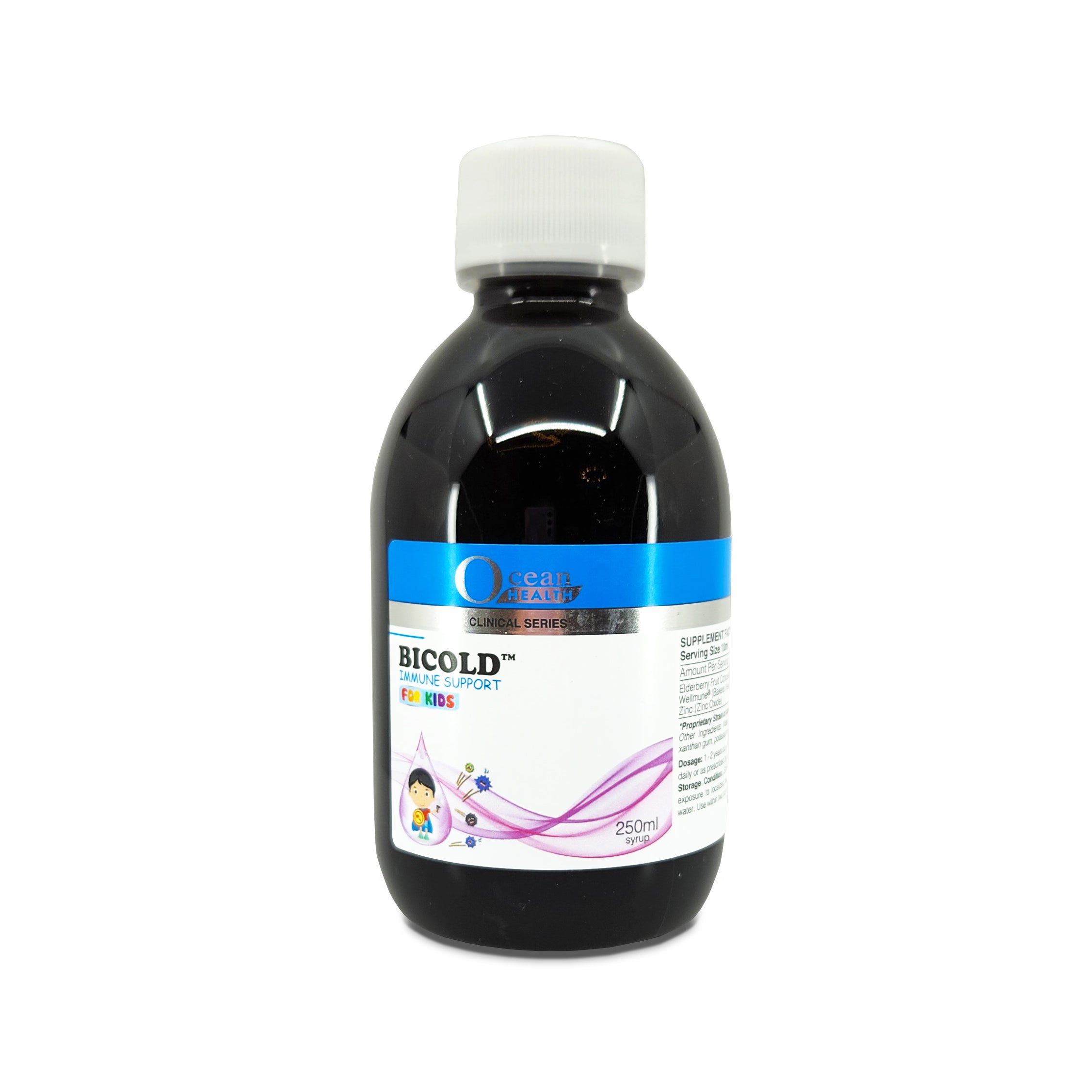 Ocean Health Bicold Immune Support For Kids 250ml Bundle of 2