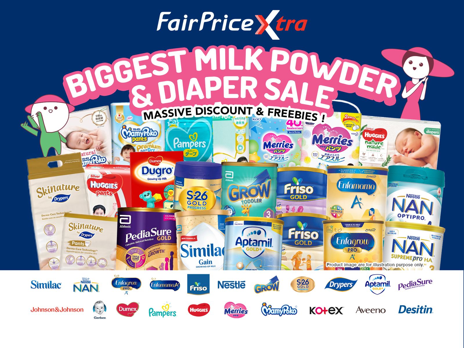 Biggest Milk & Diaper Pavilion