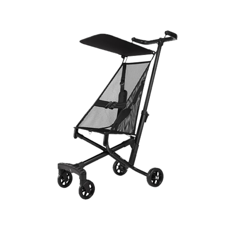 Lucky Baby T18 Compact Light Weight Stroller 6-36M (Black)