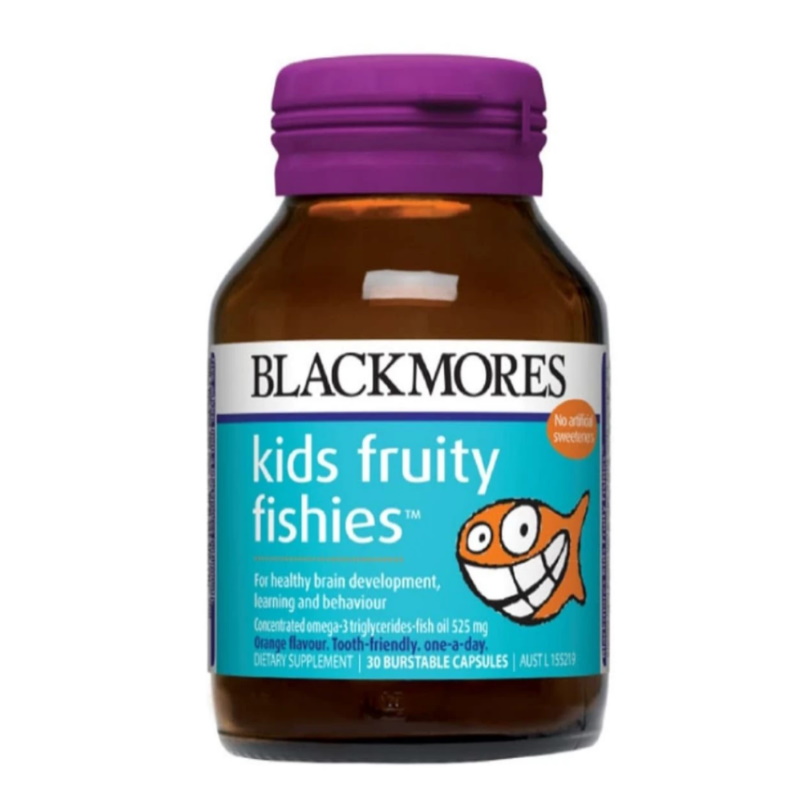 baby-fair Blackmores Kids Fruity Fishies - 30 Caps (Exp: Jan 2022)