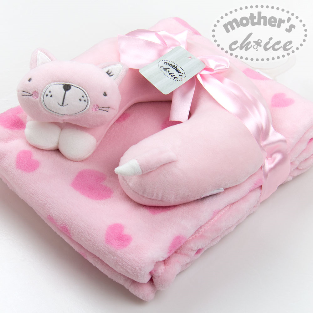 Mother	's Choice Baby Blanket and Travel Pillow