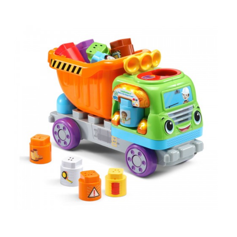 LeapFrog Leapbuilders Block Play - Store & Go Dump Truck
