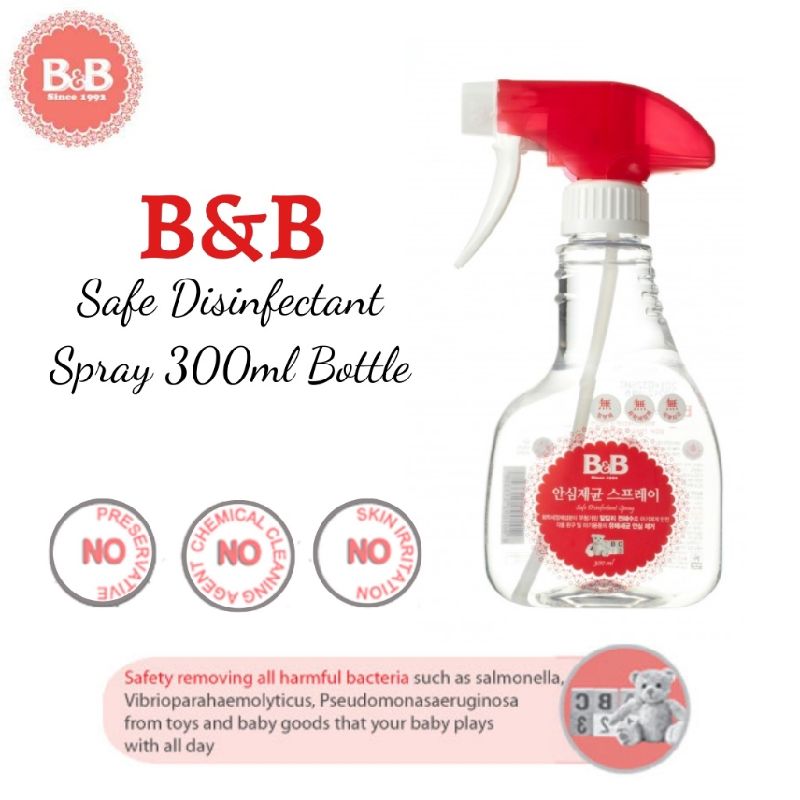 B&B Safe Disinfectant Spray 300ml - Refresh Code