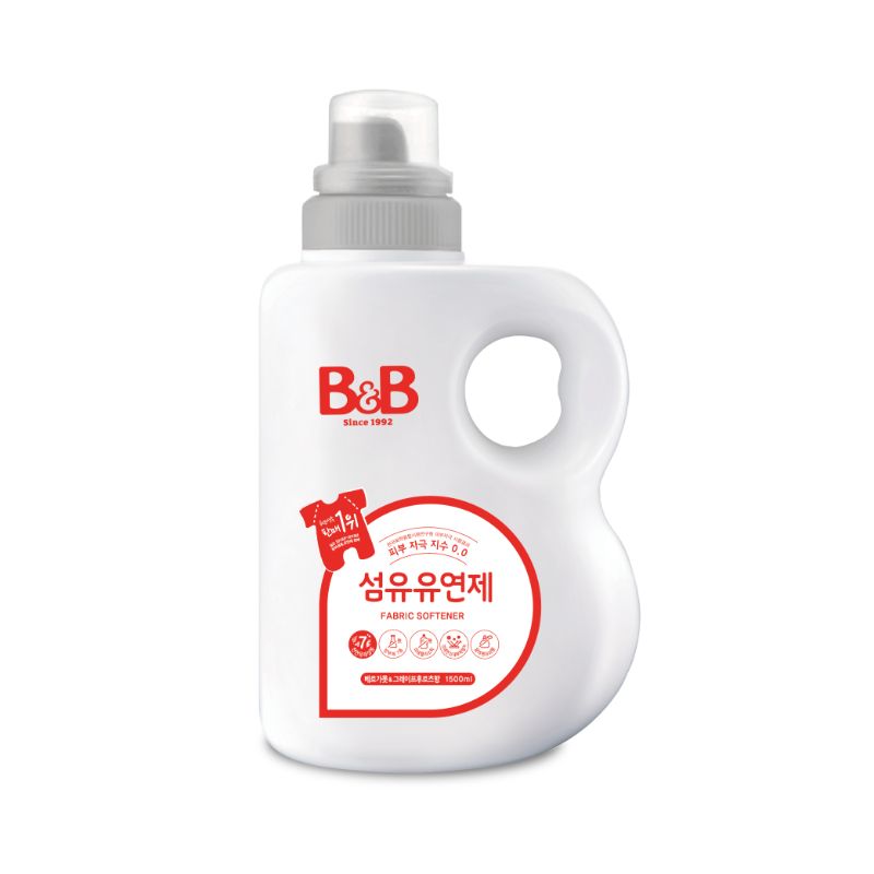 B&B Fabric Softener 1500ml (Bottle) + 1500ml (Cap Refil)