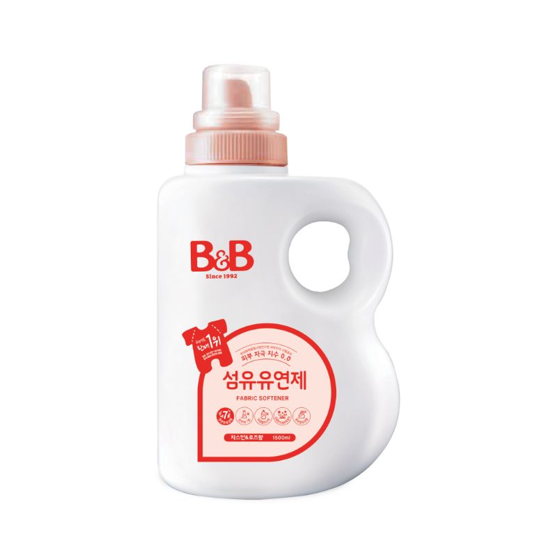 B&B Fabric Softener Bottle 1500ml + Cap Refil 1500ml