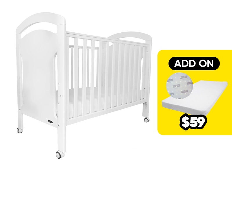 Bonbijou Osito 5-in-1 Baby Cot *Cot Only & Self-Collection & Self Assembly