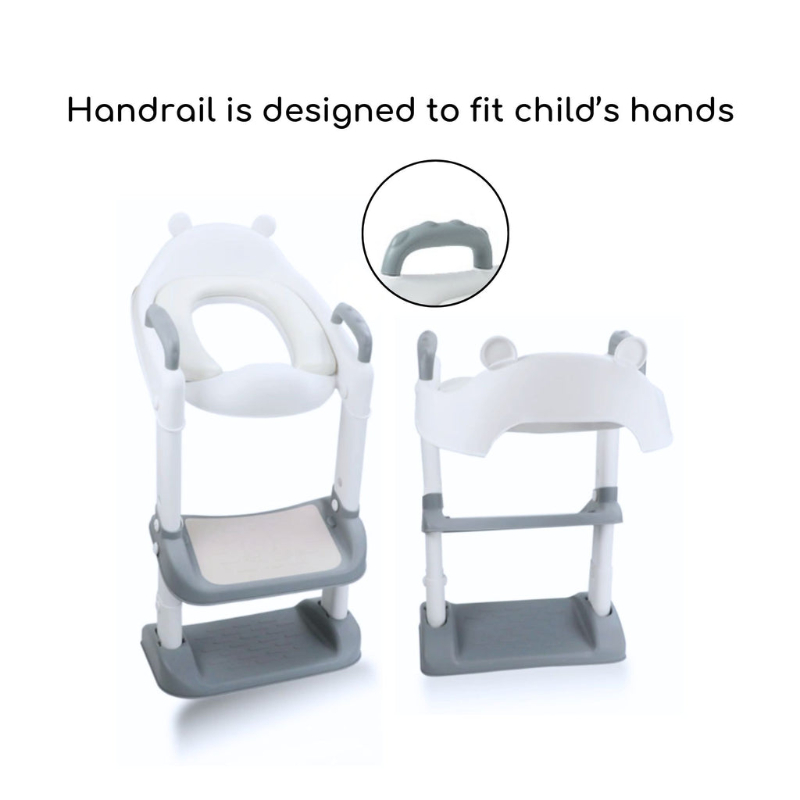 Bonbijou Foldable Potty Training Seat w/Ladder