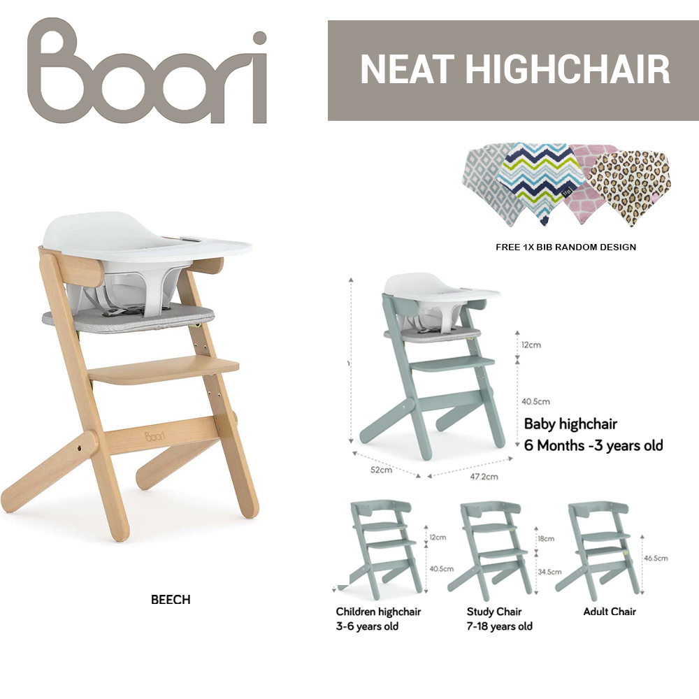 Boori Neat Baby Convertible High Chair