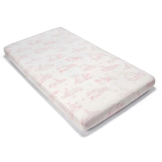 Boori Nursery Bedding Bundle - Baby Coverlet Blanket + Cot Bed Fitted Sheet (Pack of 2)