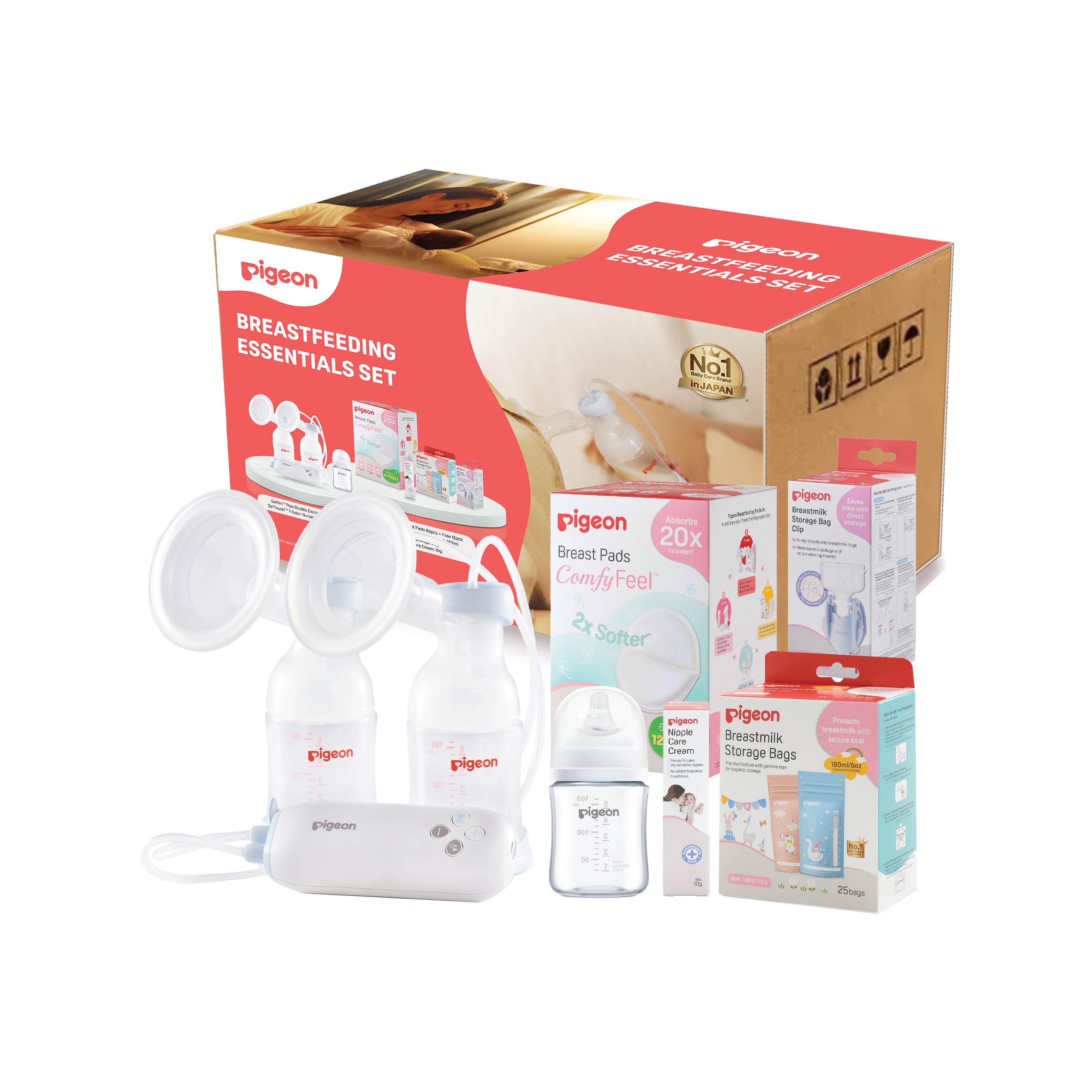 Pigeon Breast-Feeding Bundle Set