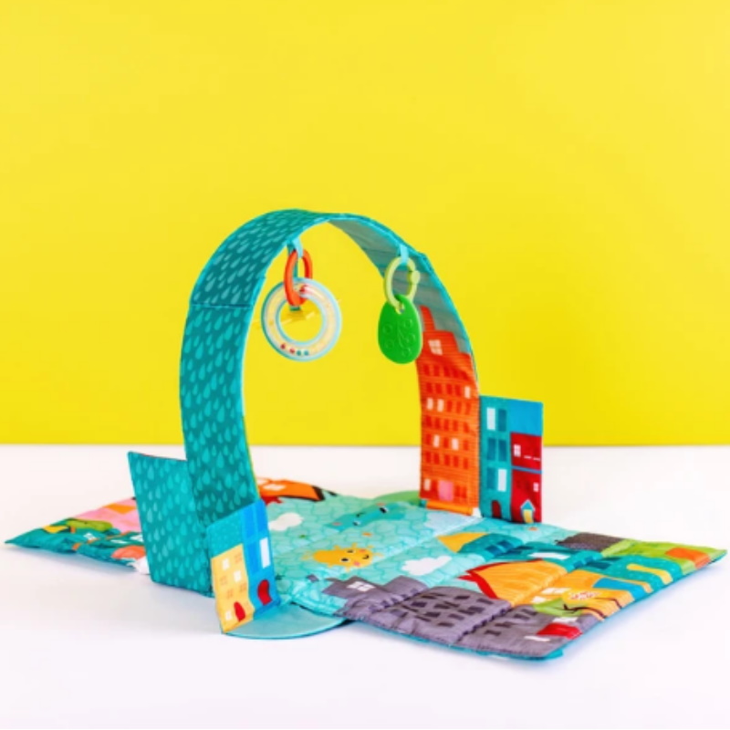 Bright Starts Easy Travel Playmat (Out on the Town)