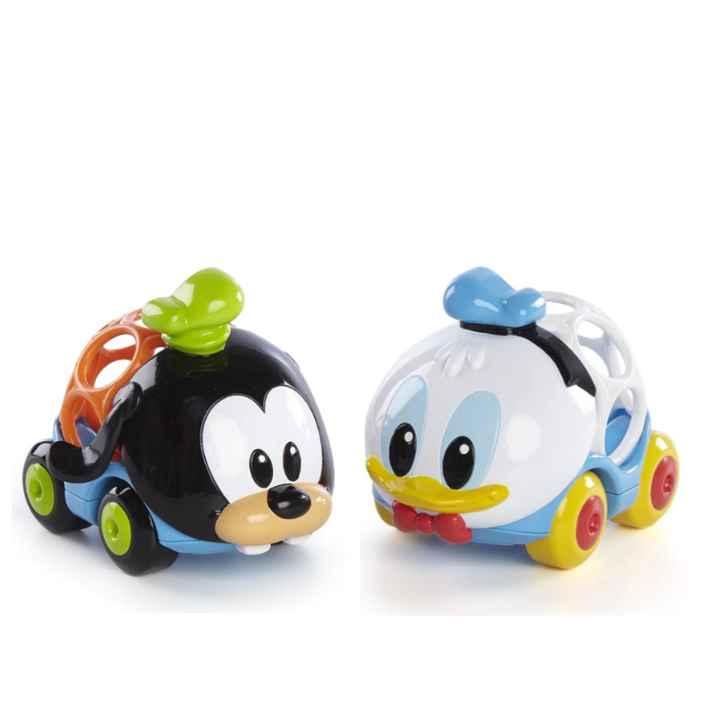 Disney Oball Easy-Grasp Toy Donald Duck & Goofy Go Grippers Collection