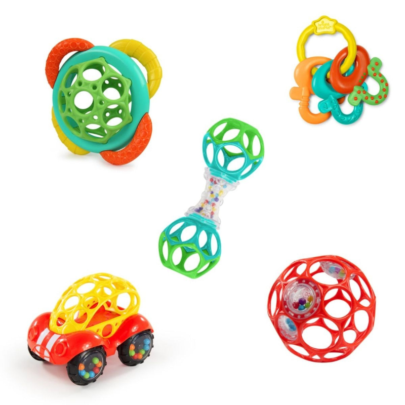 Bright Starts Soothers & Shakers 5 Piece Gift Set