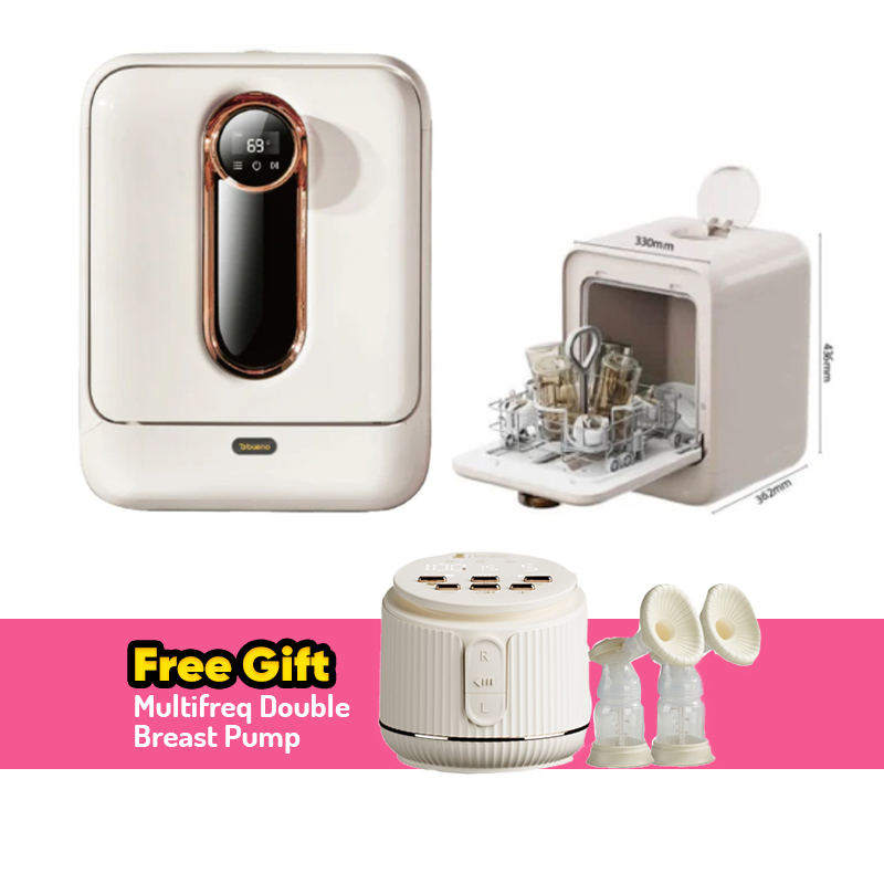 Bueno MultiSaver All in One Baby Bottle Washer & UV Sterilizer + FREE GIFT