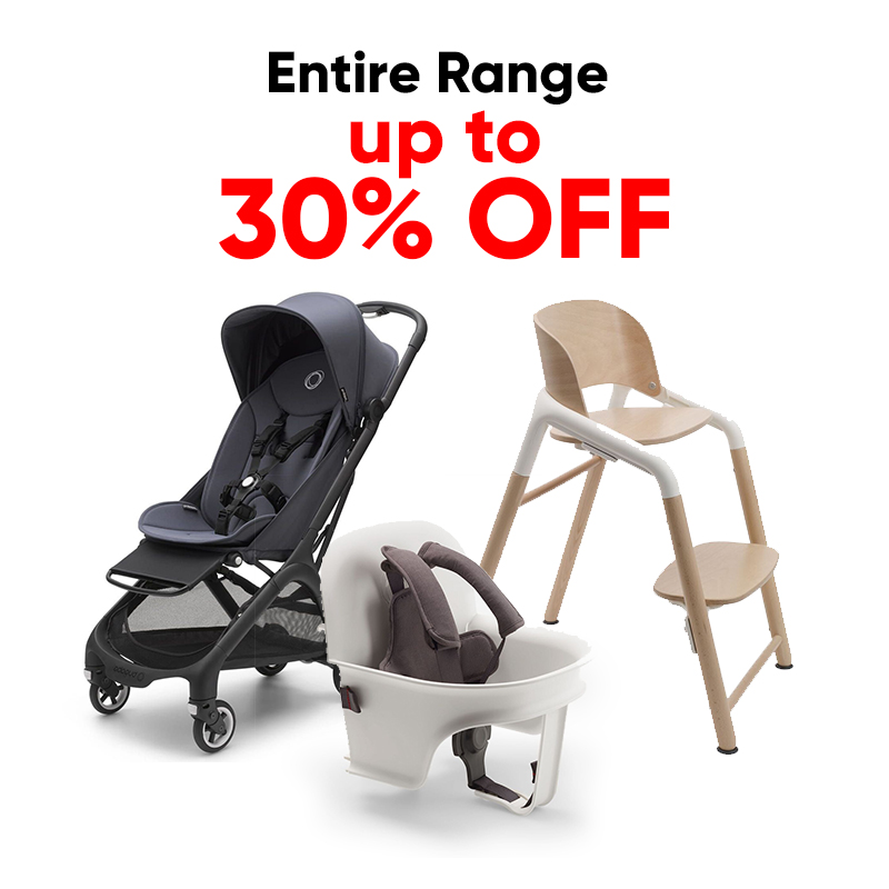 Bugaboo Entire Range Almost 30% Off!