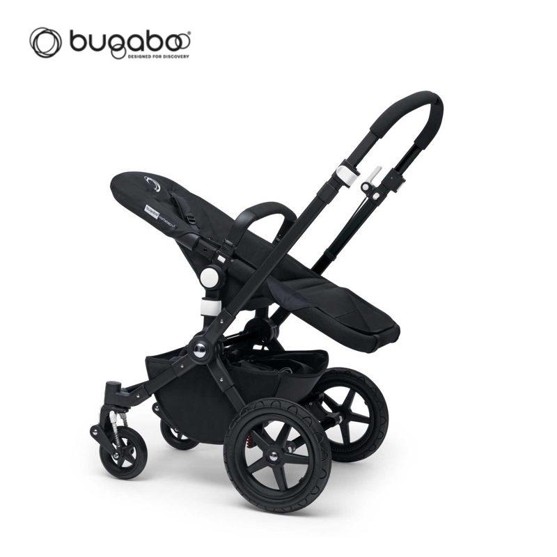 baby-fair Bugaboo Cameleon 3+ Aluminum Stroller Base - Black/Black