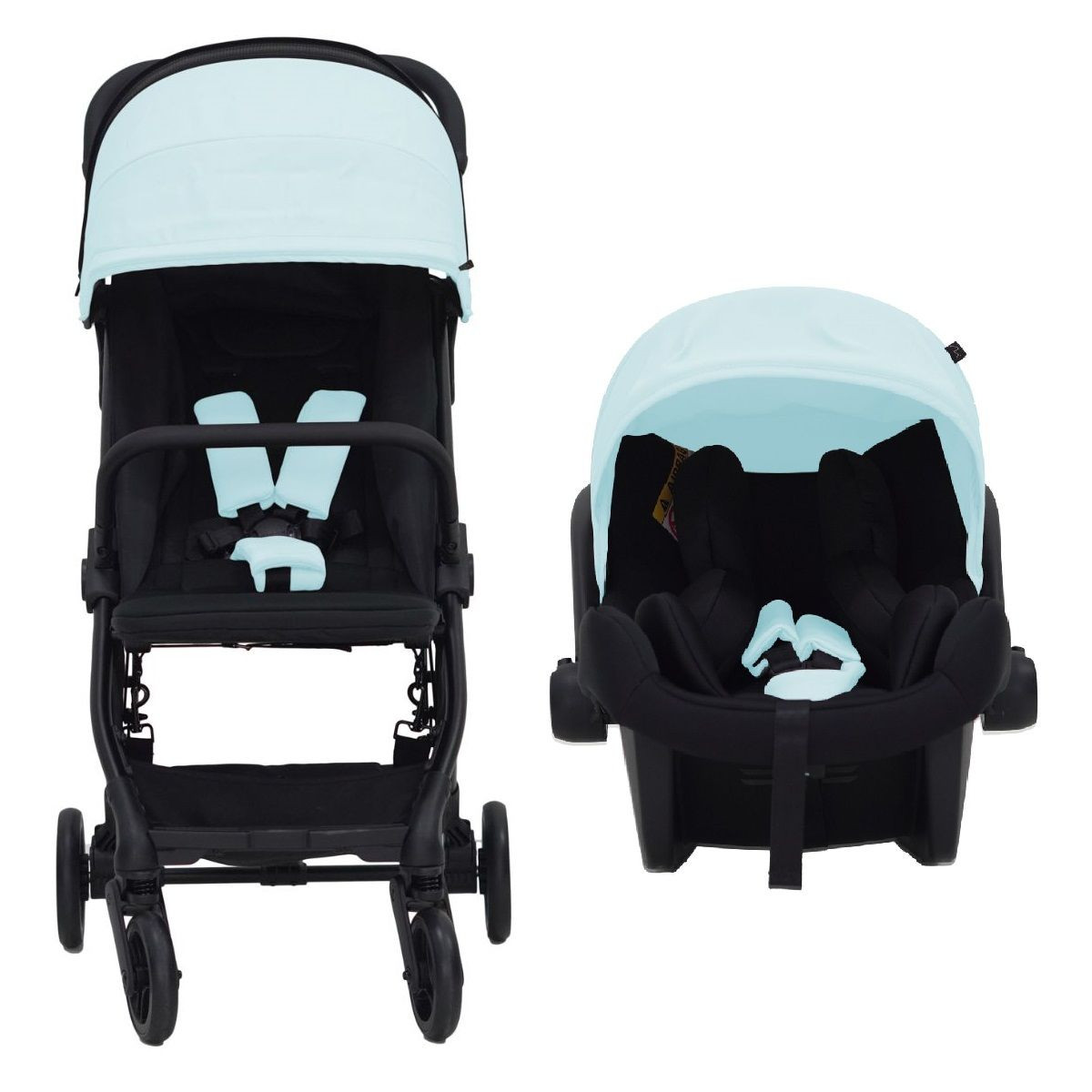 (Limited Sets Available!) Bundle 3 - Lagoon Mimosa Cabin Cruiser Stroller + Car Seat