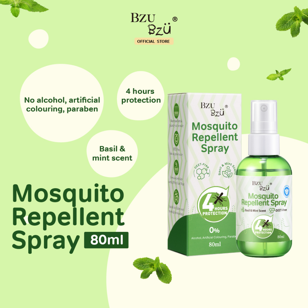 Bzu Bzu Mosquito Repellent Spray