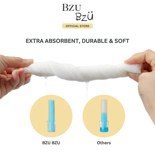 Bzu Bzu Skincare Cotton Towel 2x80s