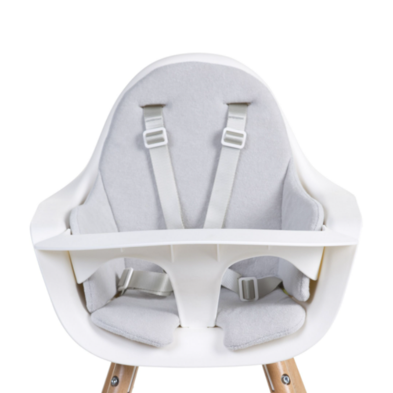 Childhome Evolu Seat Cushion - Tricot Pastel Mouse Grey