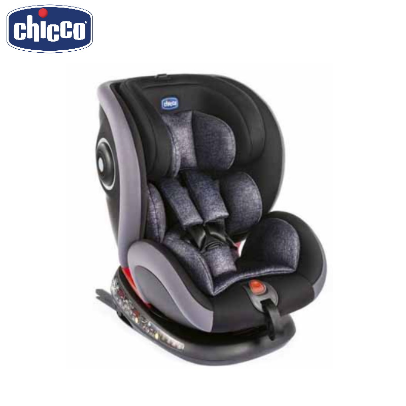 Chicco Seat4Fix Baby Car Seat - Graphite + Free Deluxe Protection for Car Seat