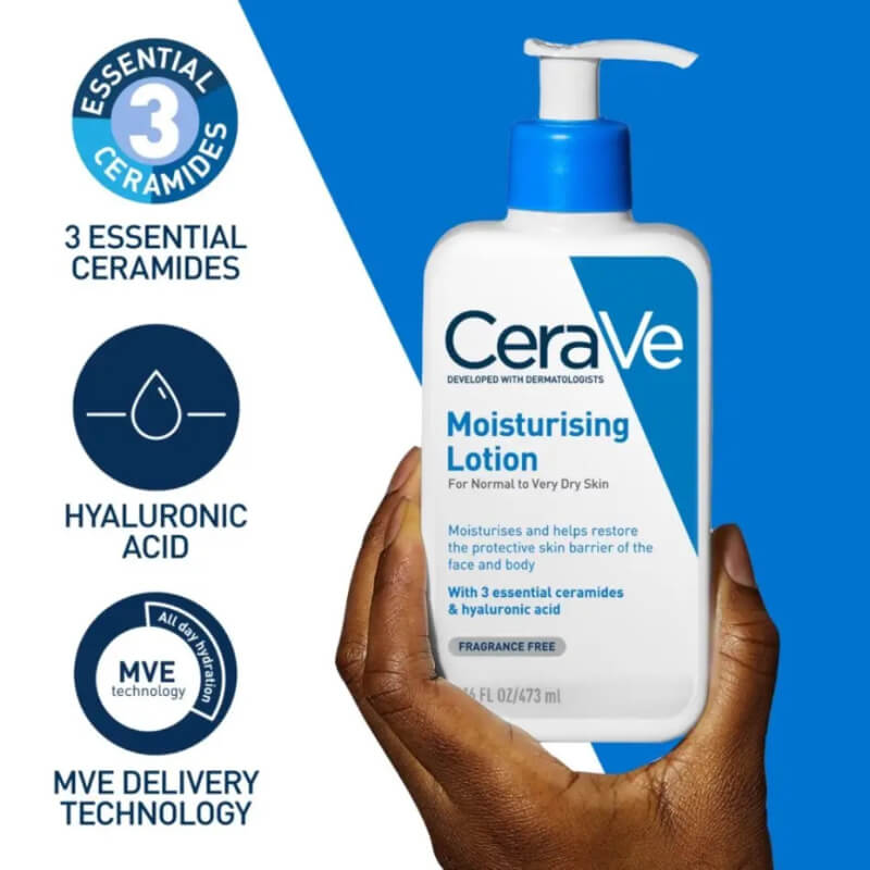 CeraVe Daily Moisturising Lotion 473ml Bundle of 2