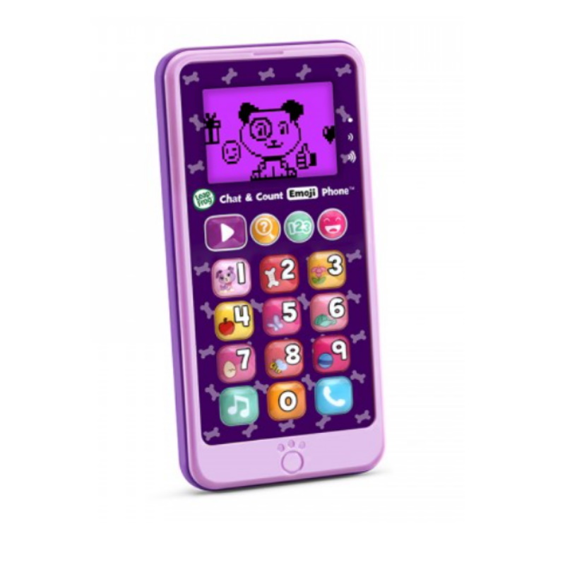 LeapFrog Chat & Count Emoji Smart Phone (Purple)